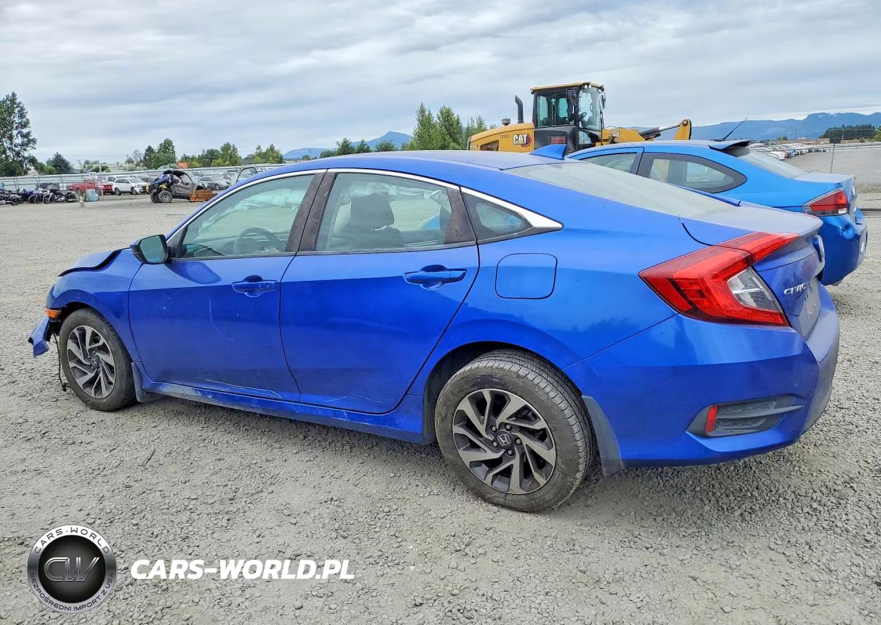 2017 Honda Civic Ex VIN:2HGFC2F78HH535118 - 2