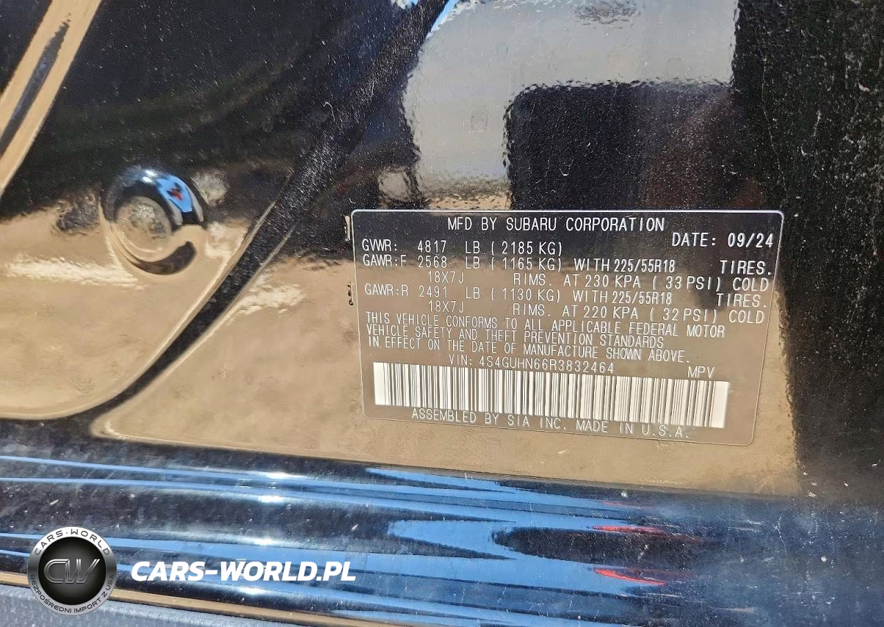 2024 Subaru Crosstrek Limited VIN:4S4GUHN66R3832464 - 12