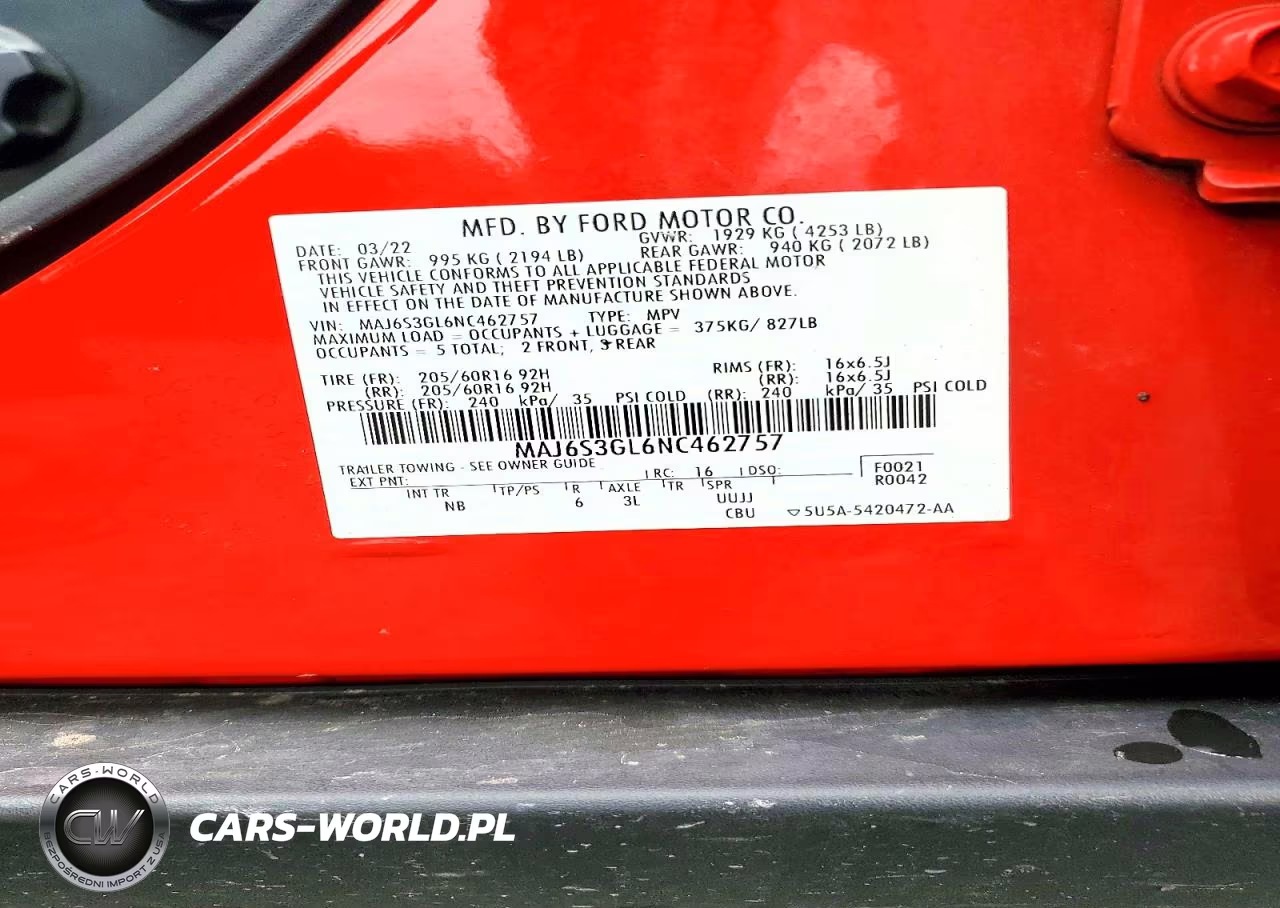 2022 Ford Ecosport Se VIN:MAJ6S3GL6NC462757 - 12