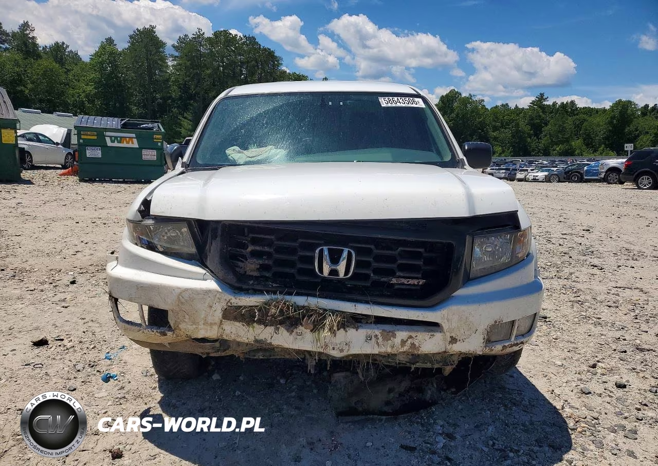 2013 Honda Ridgeline Sport VIN:5FPYK1F74DB011587 - 5