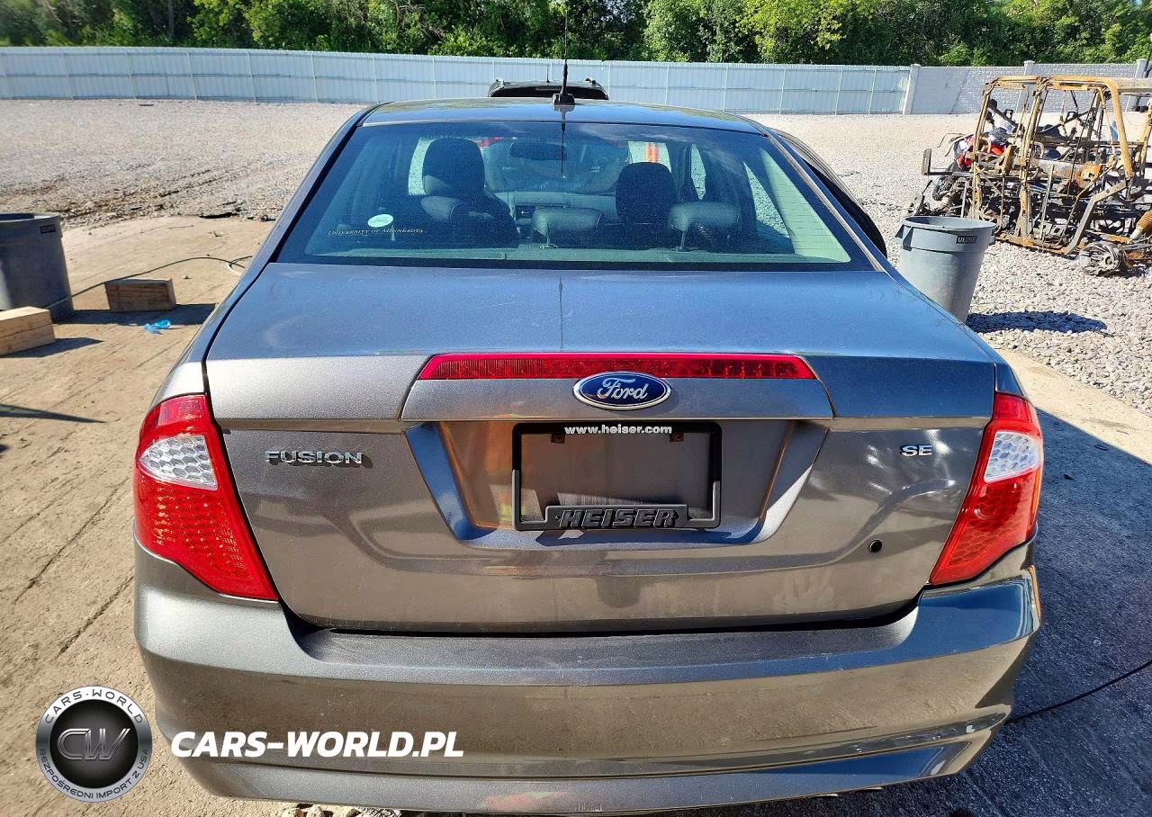 2010 Ford Fusion Se VIN:3FAHP0HA3AR283237 - 6