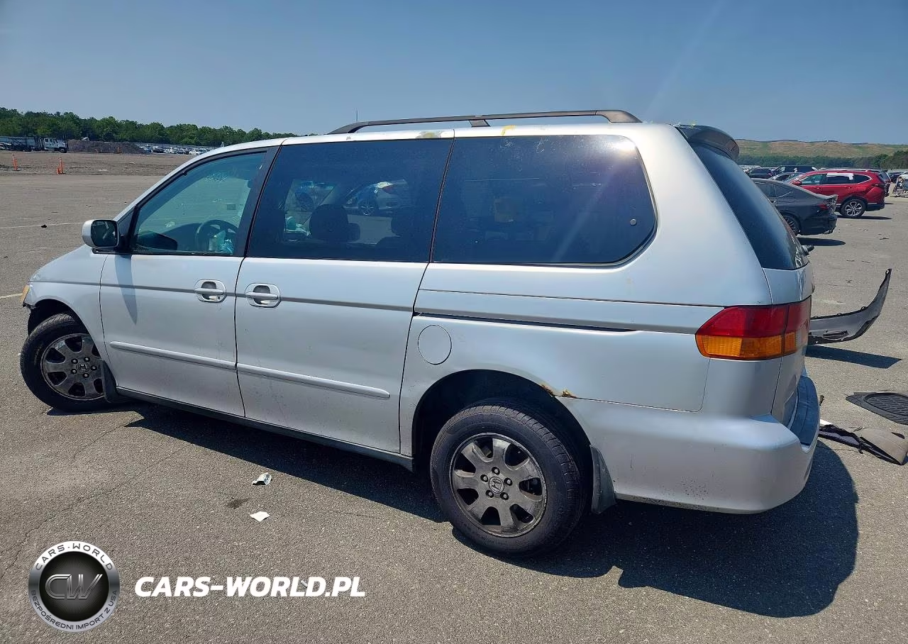 2002 Honda Odyssey Exl VIN:5FNRL18012B048412 - 2