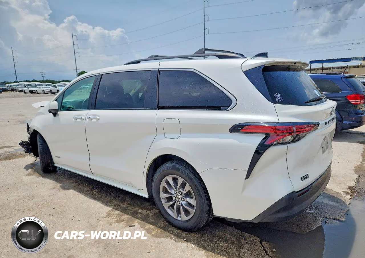 2021 Toyota Sienna Xle VIN:5TDYRKEC0MS002728 - 2