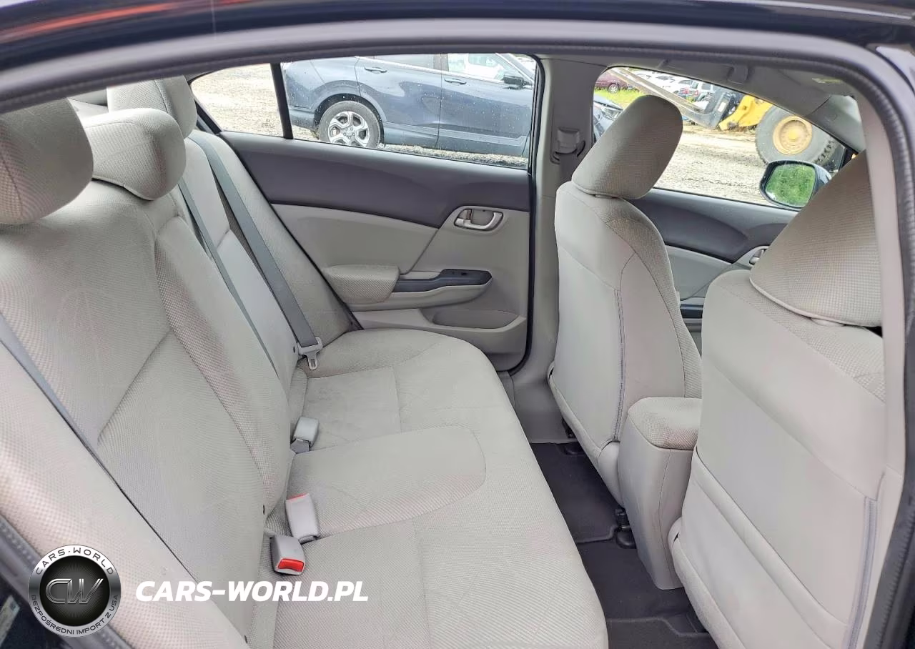 2012 Honda Civic Lx VIN:2HGFB2F51CH599110 - 10