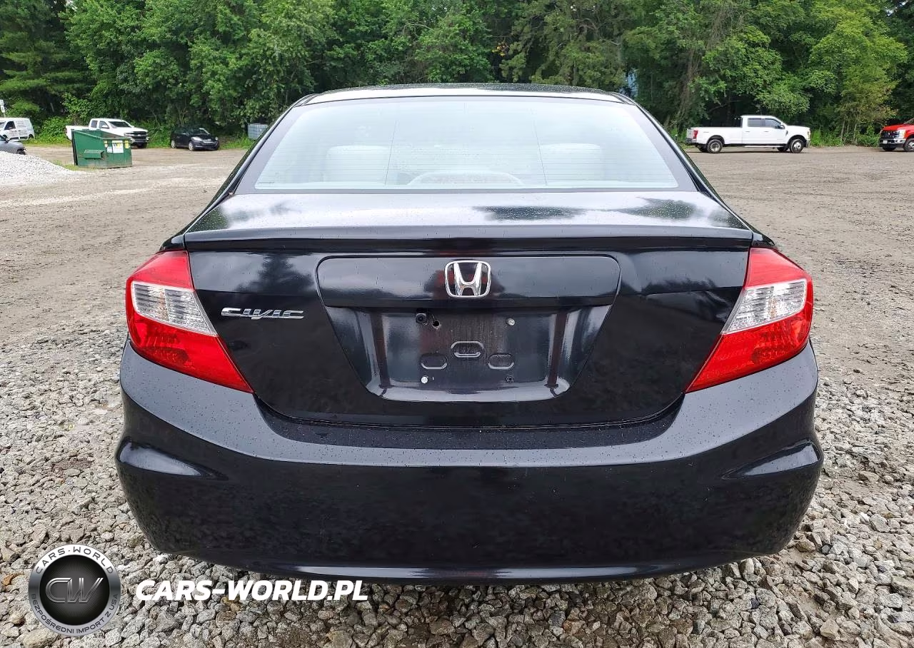 2012 Honda Civic Lx VIN:2HGFB2F51CH599110 - 6