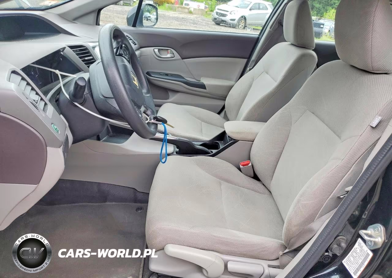 2012 Honda Civic Lx VIN:2HGFB2F51CH599110 - 7