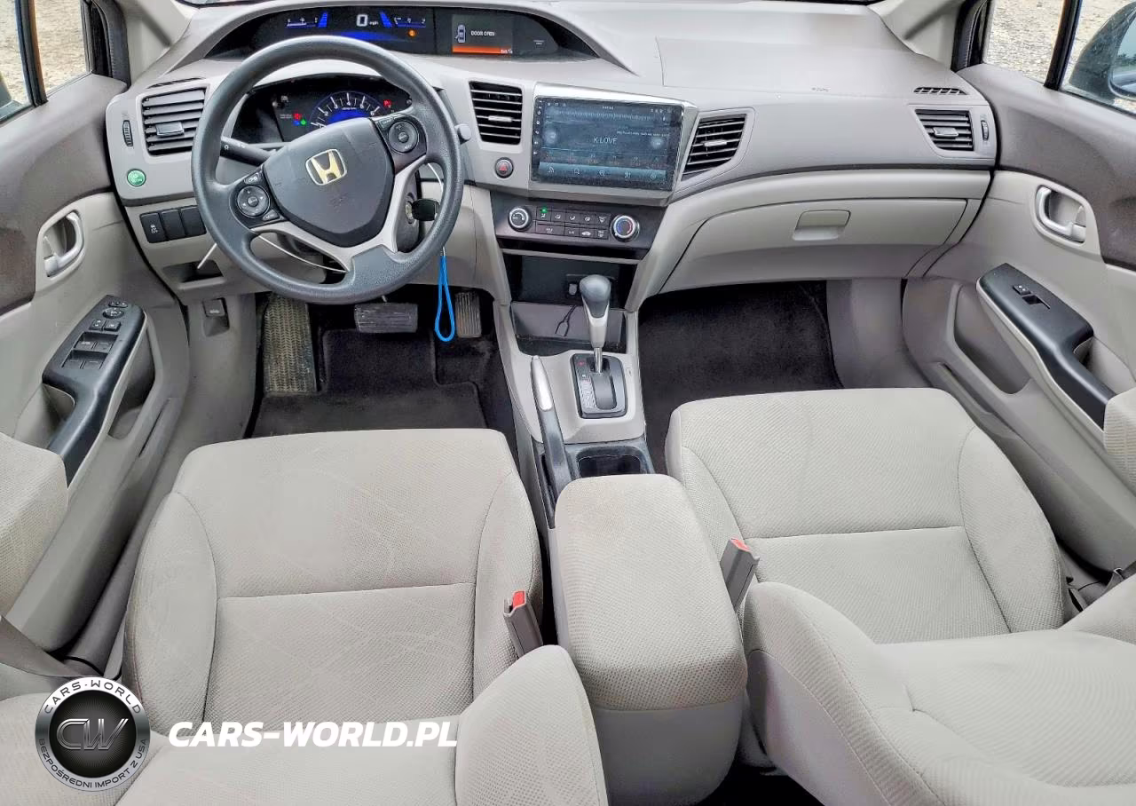 2012 Honda Civic Lx VIN:2HGFB2F51CH599110 - 8