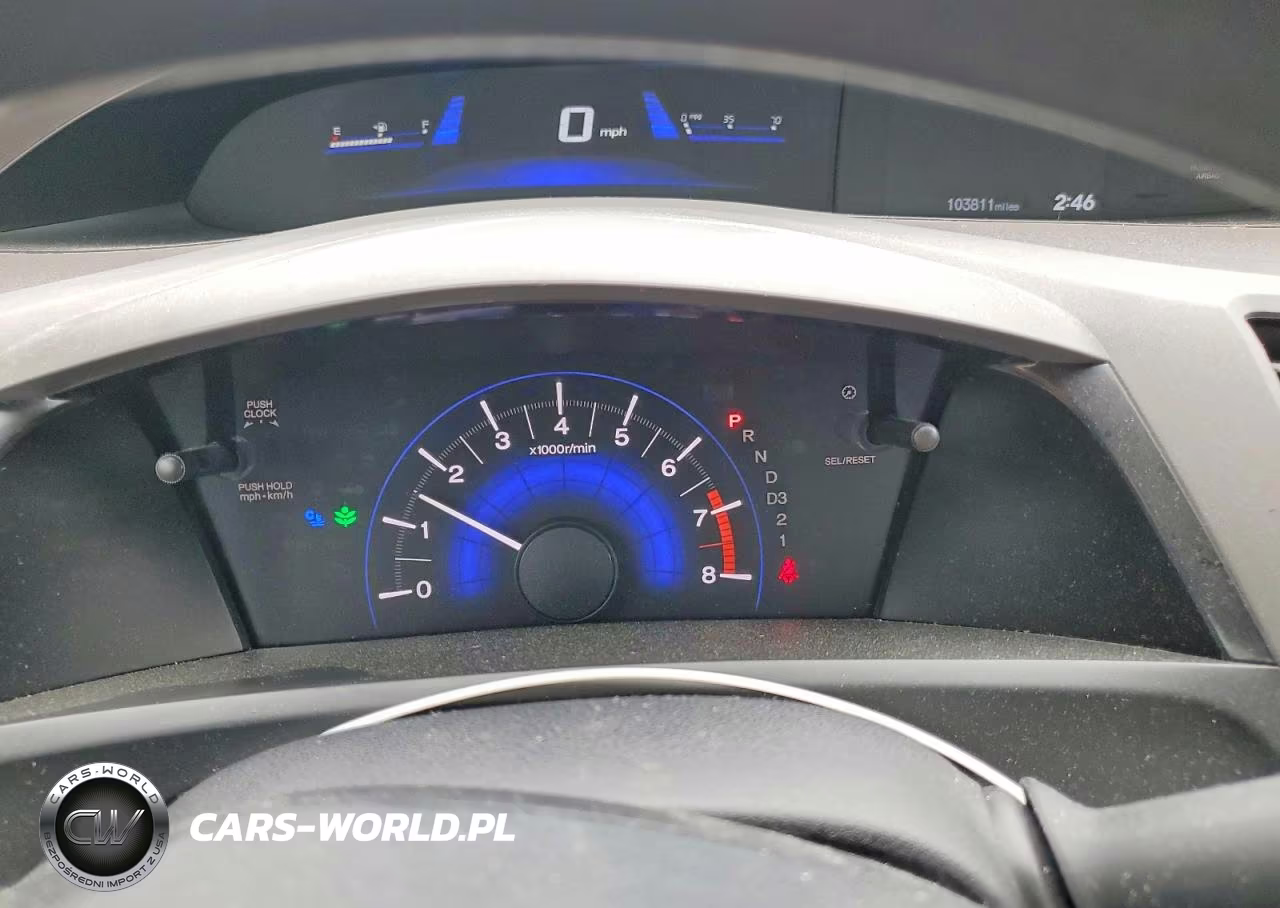 2012 Honda Civic Lx VIN:2HGFB2F51CH599110 - 9