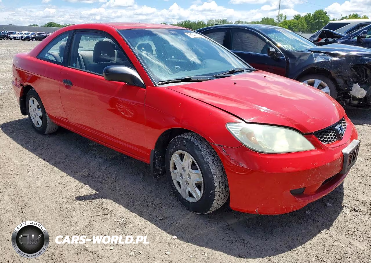 2004 Honda Civic Dx Vp VIN:1HGEM221X4L001903 - 4