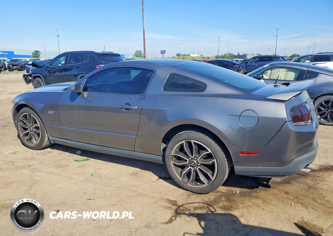 2010 Ford Mustang Gt VIN:1ZVBP8CH2A5159852 - 2