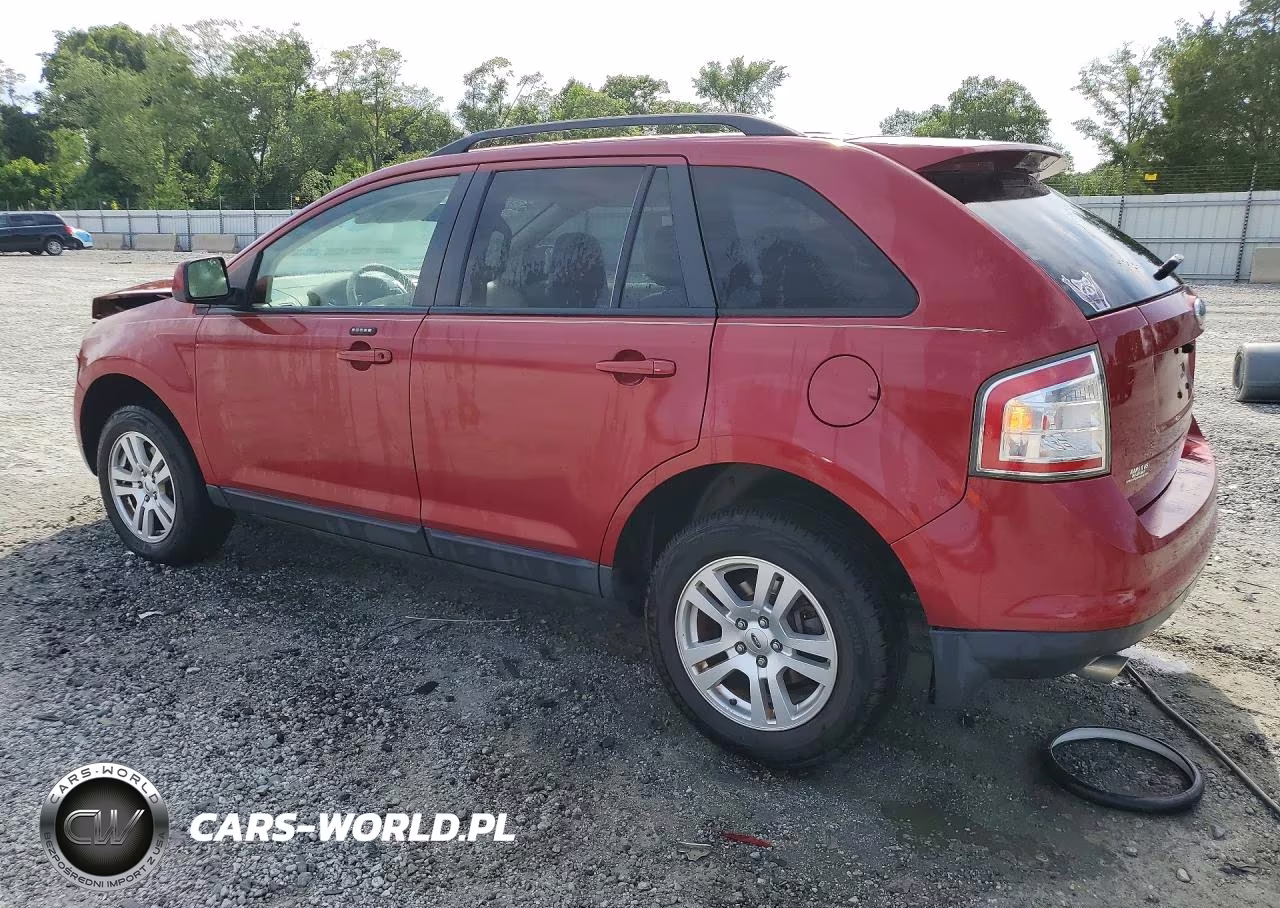 2007 Ford Edge Sel VIN:2FMDK48C27BA76485 - 2