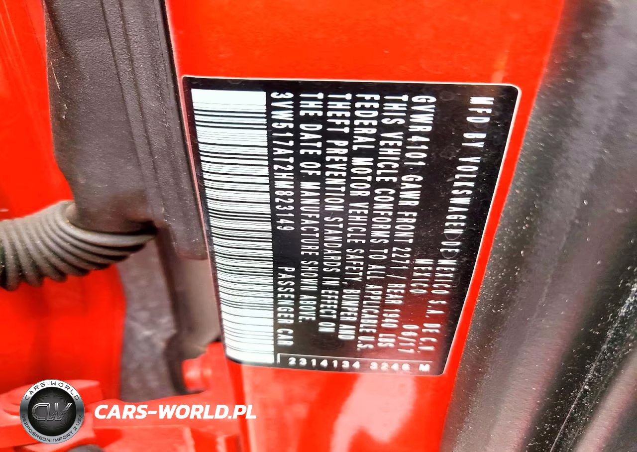 2017 Volkswagen Beetle S-Se VIN:3VW517AT2HM823149 - 12