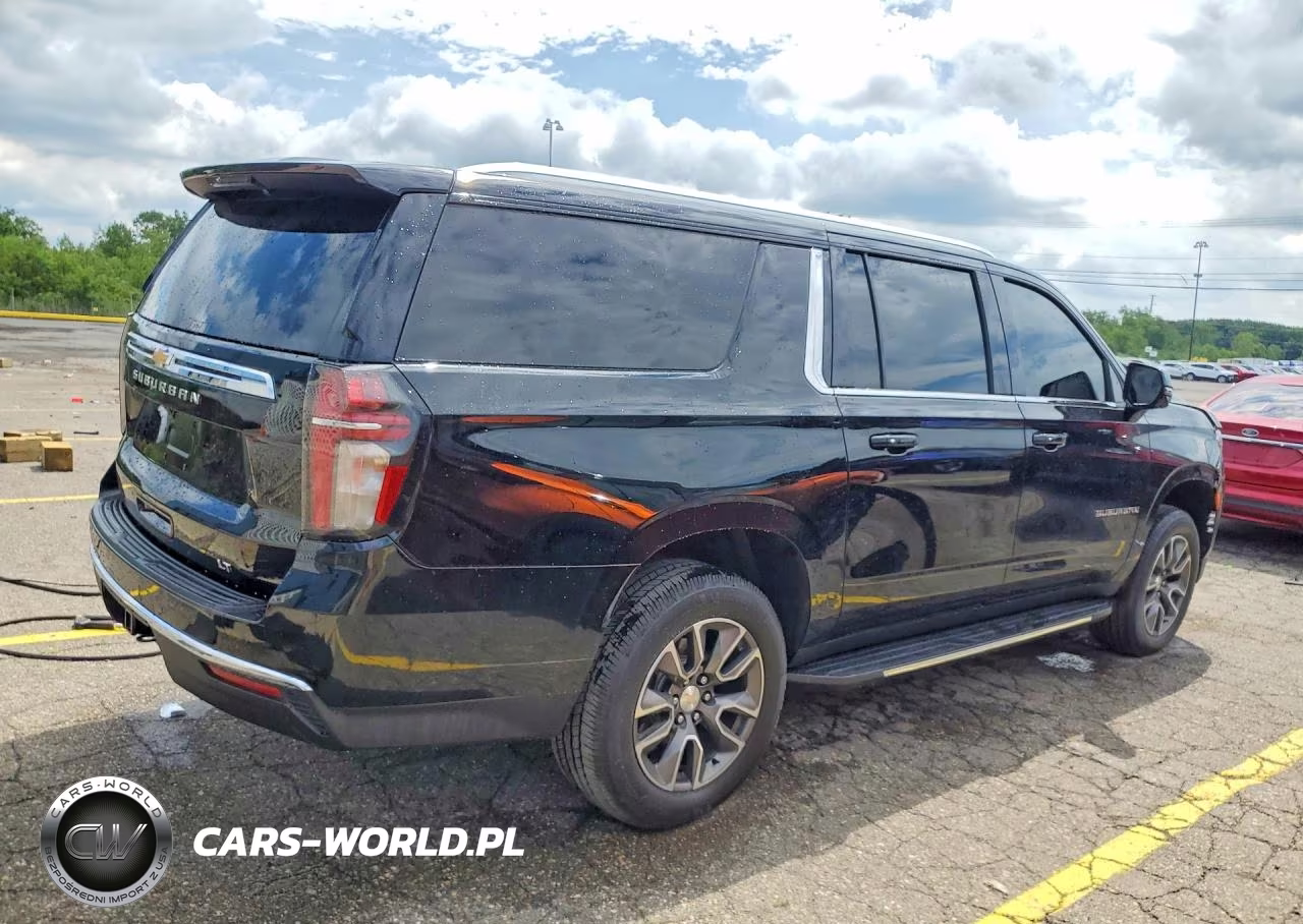 2022 Chevrolet Suburban K1500 Lt VIN:1GNSKCKDXNR205307 - 3