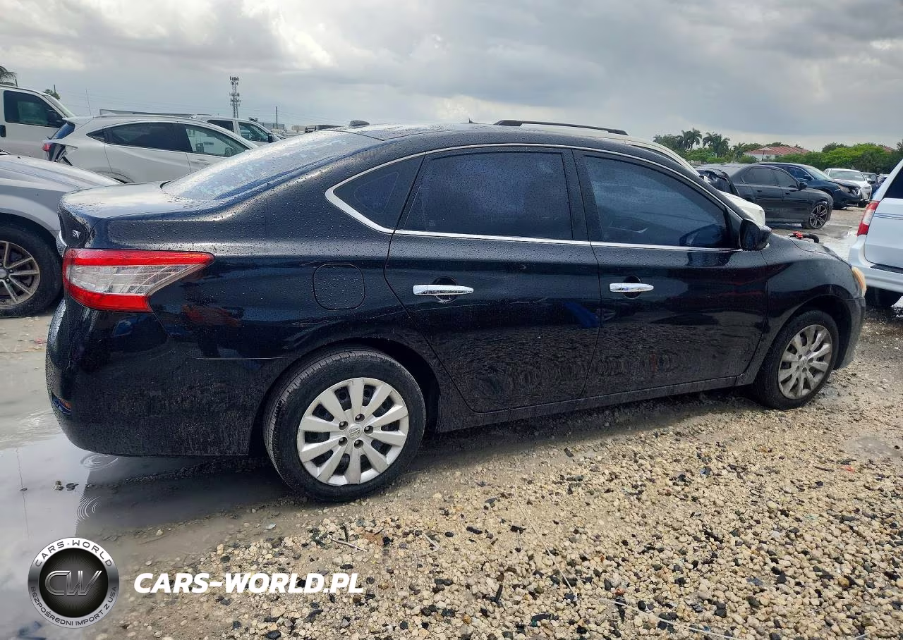 2015 Nissan Sentra Sv VIN:3N1AB7AP4FY290554 - 3