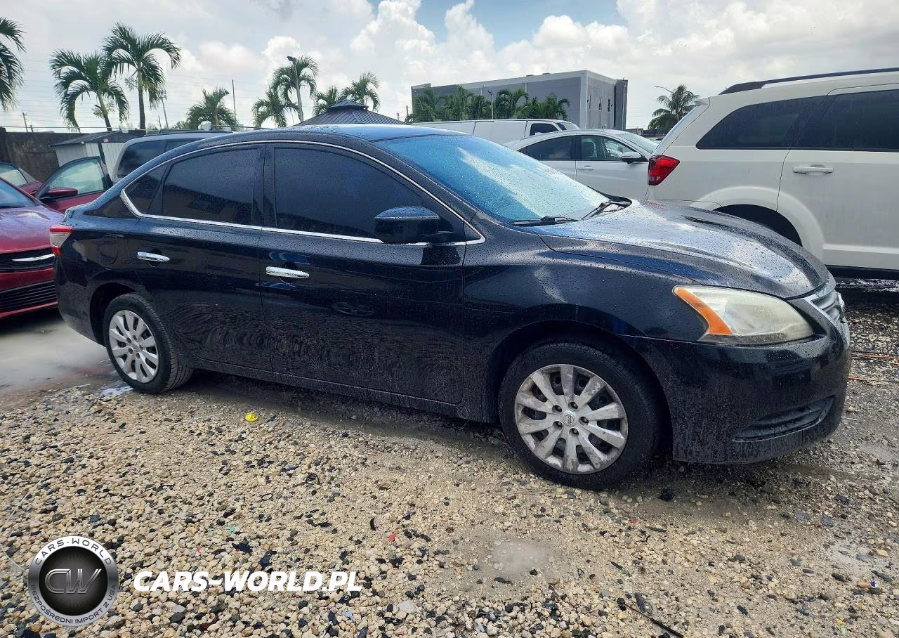 2015 Nissan Sentra Sv VIN:3N1AB7AP4FY290554 - 4