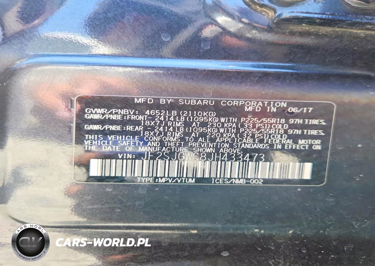 2018 Subaru Forester 2.0Xt Touring VIN:JF2SJGWC8JH433473 - 13