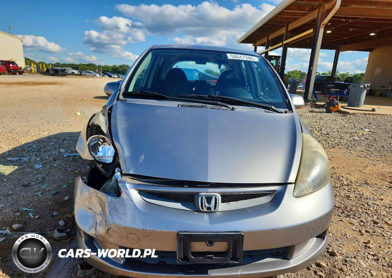 2007 Honda Fit VIN:JHMGD38457S012282 - 5