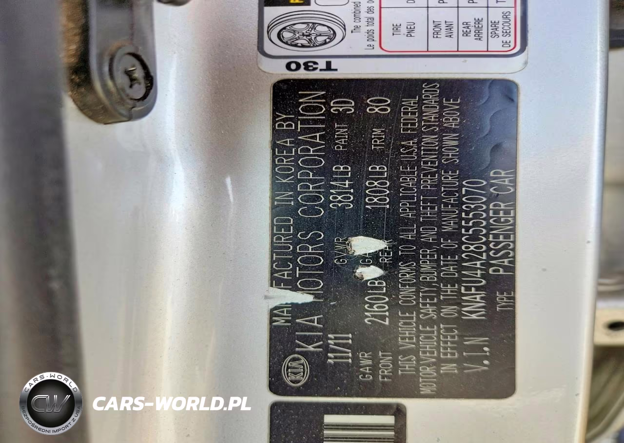 2012 Kia Forte Ex VIN:KNAFU4A28C5553070 - 12
