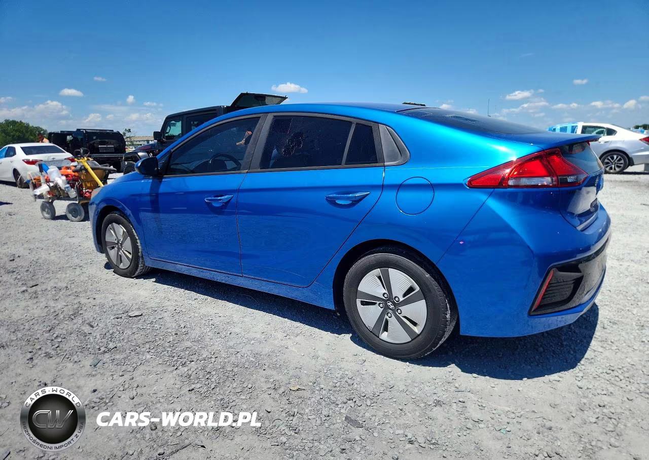 2017 Hyundai Ioniq Blue VIN:KMHC65LC2HU023746 - 2