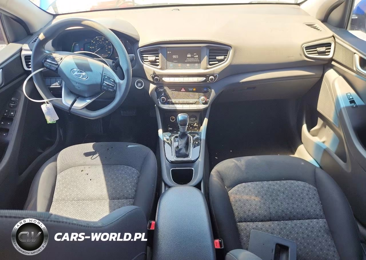 2017 Hyundai Ioniq Blue VIN:KMHC65LC2HU023746 - 8