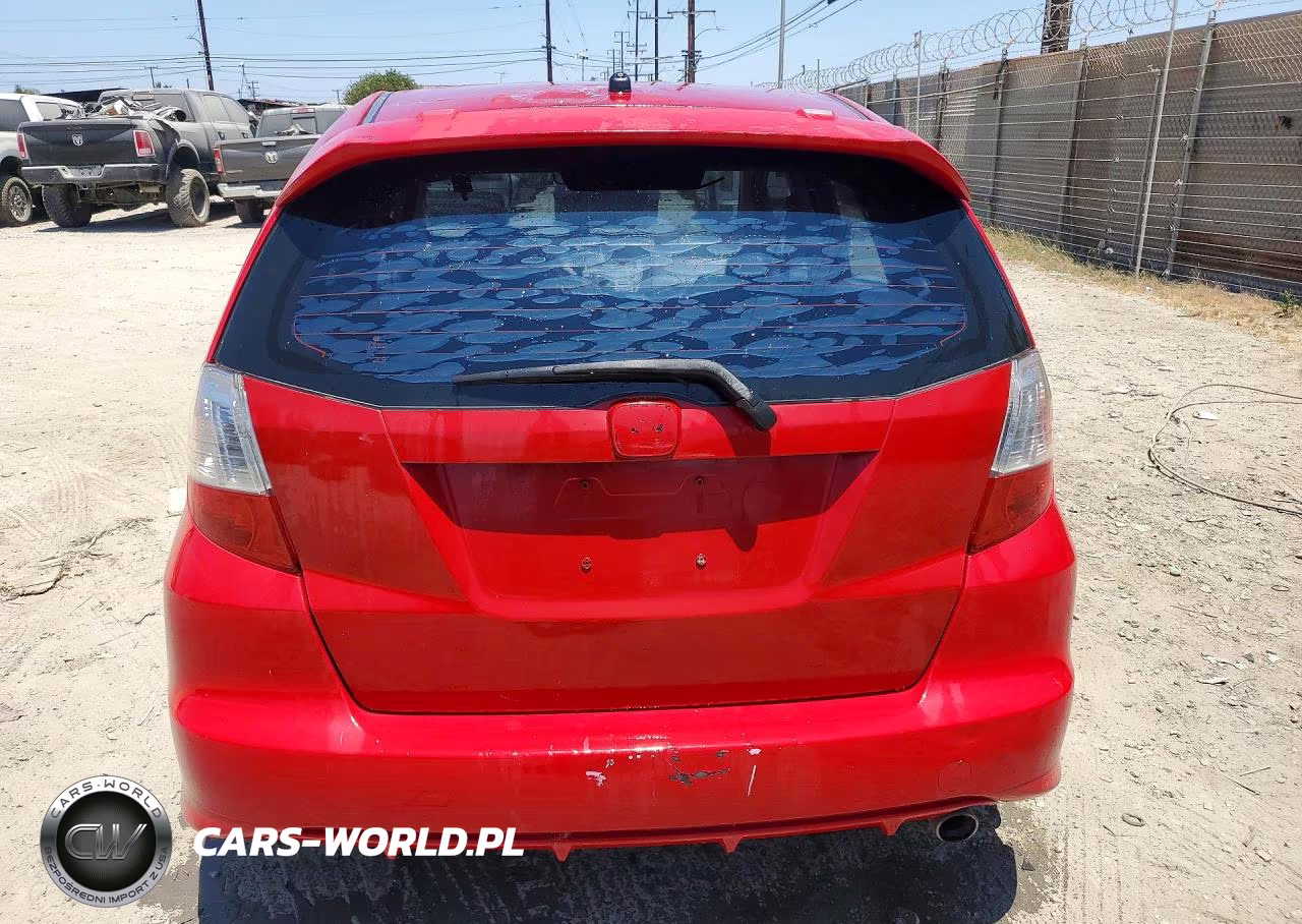 2009 Honda Fit Sport VIN:JHMGE88459S011517 - 6