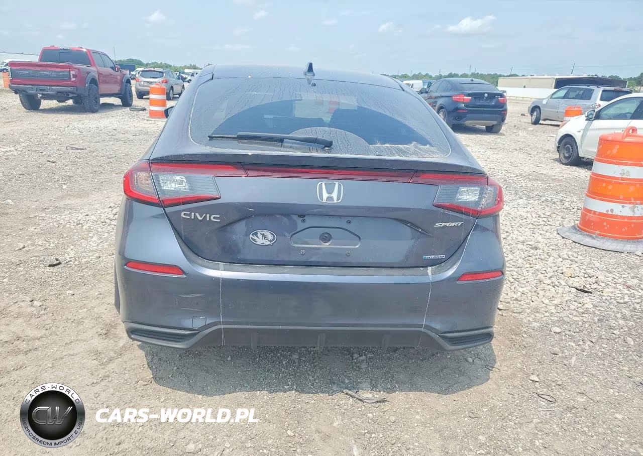 2025 Honda Civic Sport VIN:JHMFL4H89SX005791 - 6