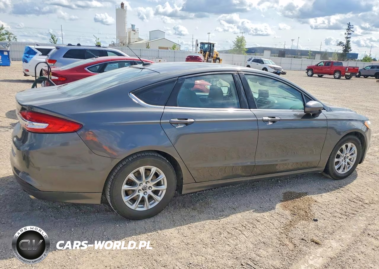 2017 Ford Fusion S VIN:3FA6P0G76HR360609 - 3