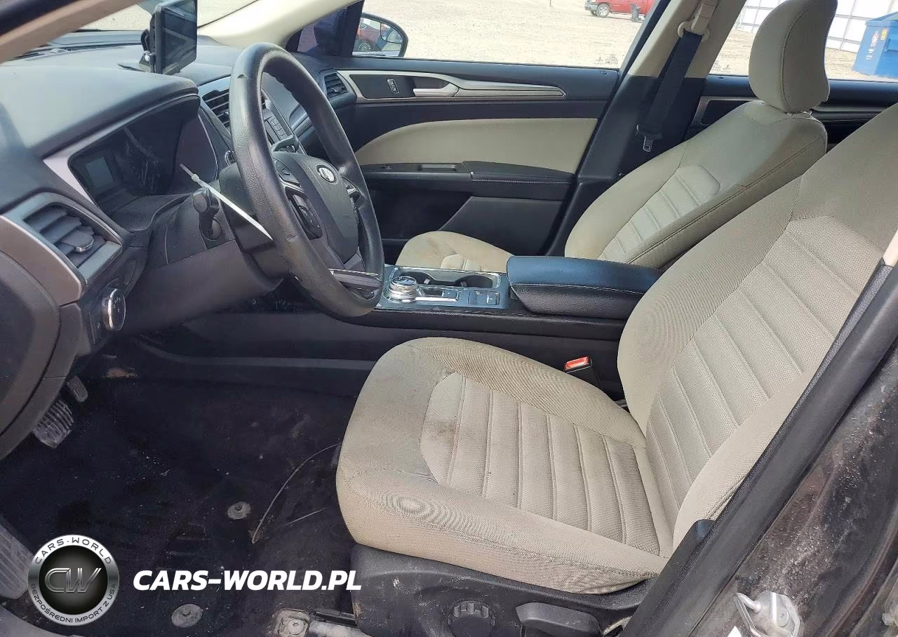 2017 Ford Fusion S VIN:3FA6P0G76HR360609 - 7