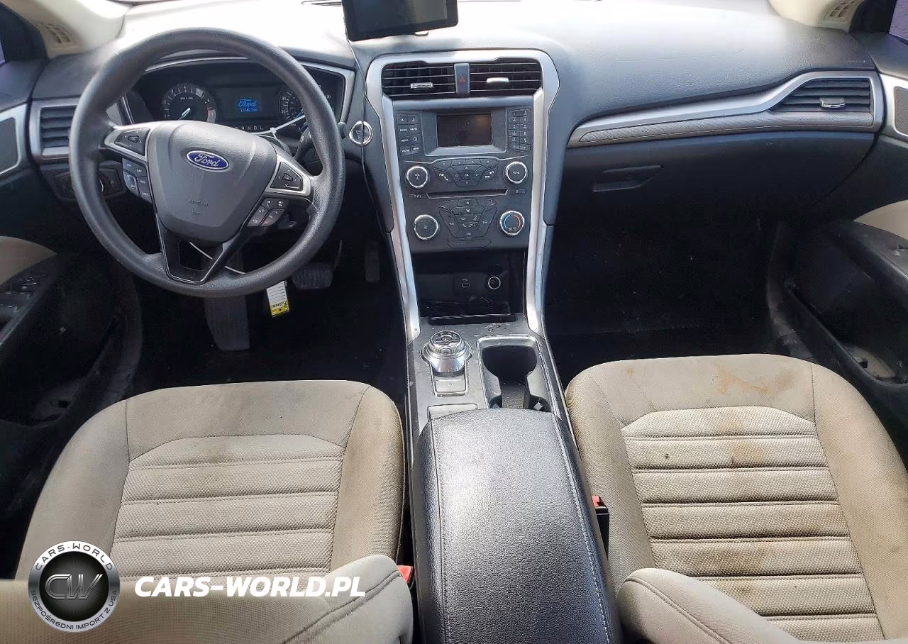 2017 Ford Fusion S VIN:3FA6P0G76HR360609 - 8