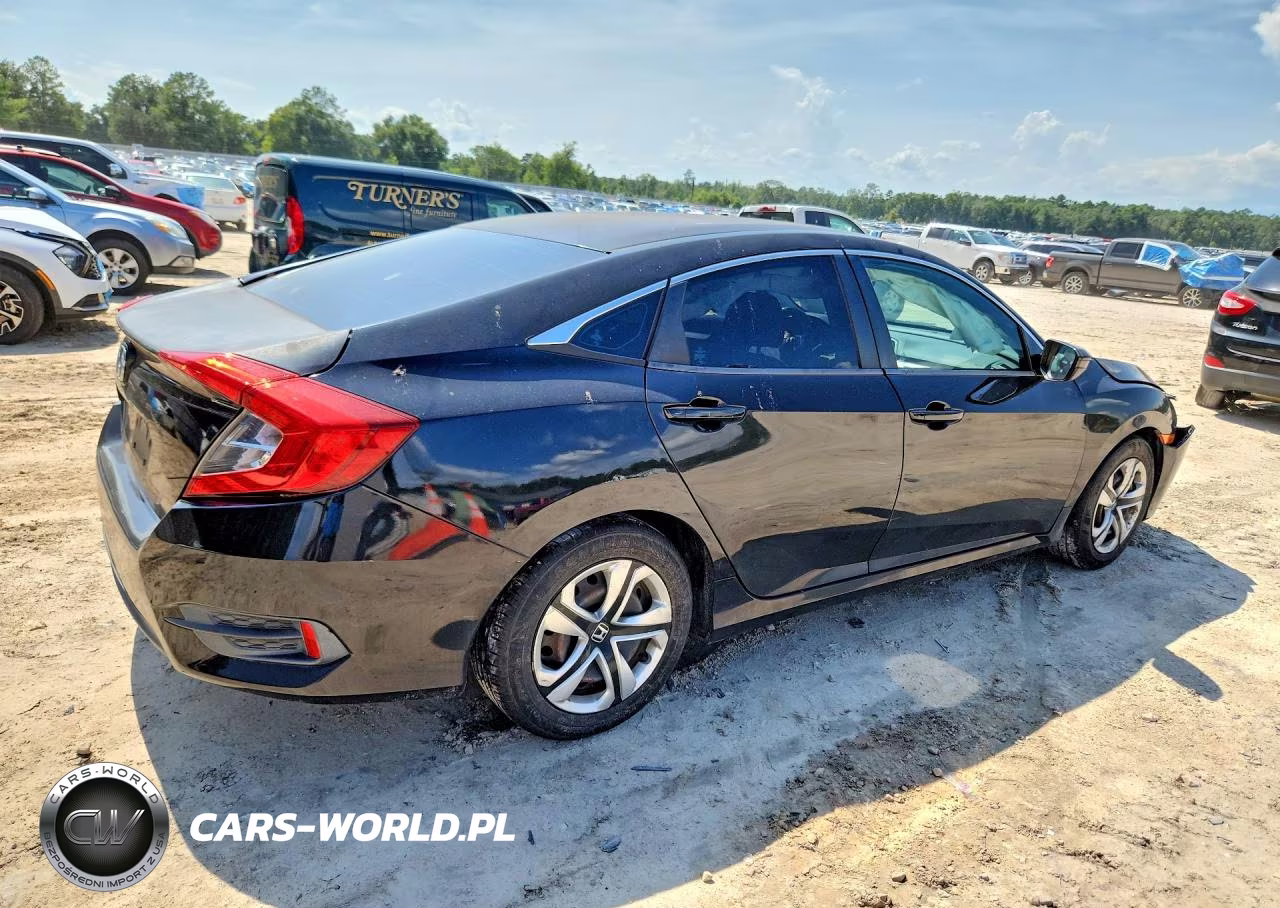 2016 Honda Civic Lx VIN:19XFC2F52GE080175 - 3