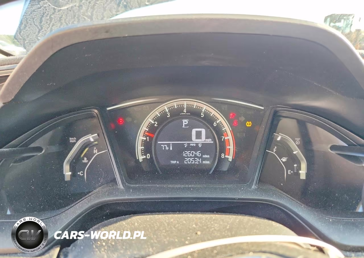 2016 Honda Civic Lx VIN:19XFC2F52GE080175 - 9