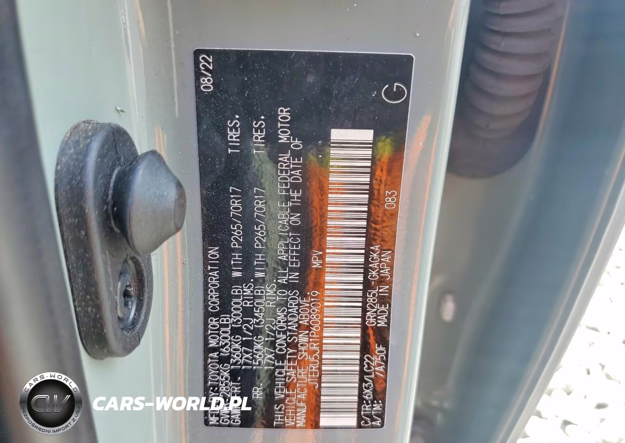2023 Toyota 4Runner Trd Off-Road Premium VIN:JTERU5JR1P6089019 - 13