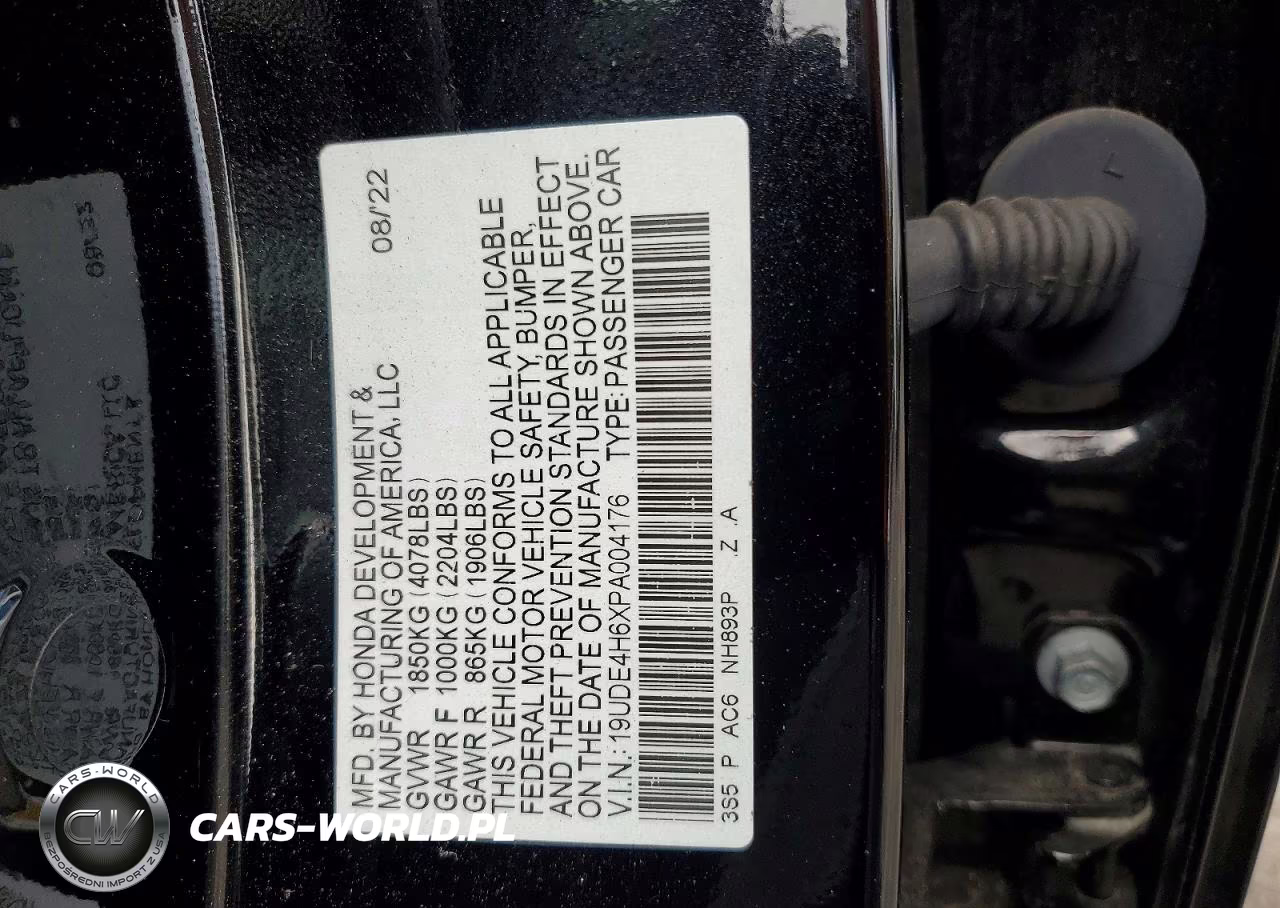 2023 Acura Integra A-Spec Tech VIN:19UDE4H6XPA004176 - 12