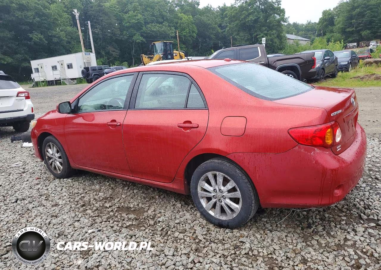 2009 Toyota Corolla Xle VIN:2T1BU40E39C007916 - 2