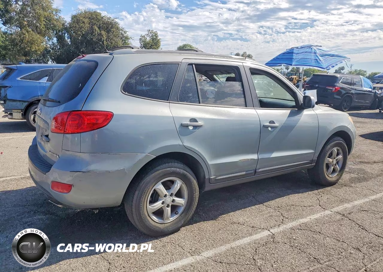 2007 Hyundai Santa Fe Gls VIN:5NMSG13D67H054986 - 3