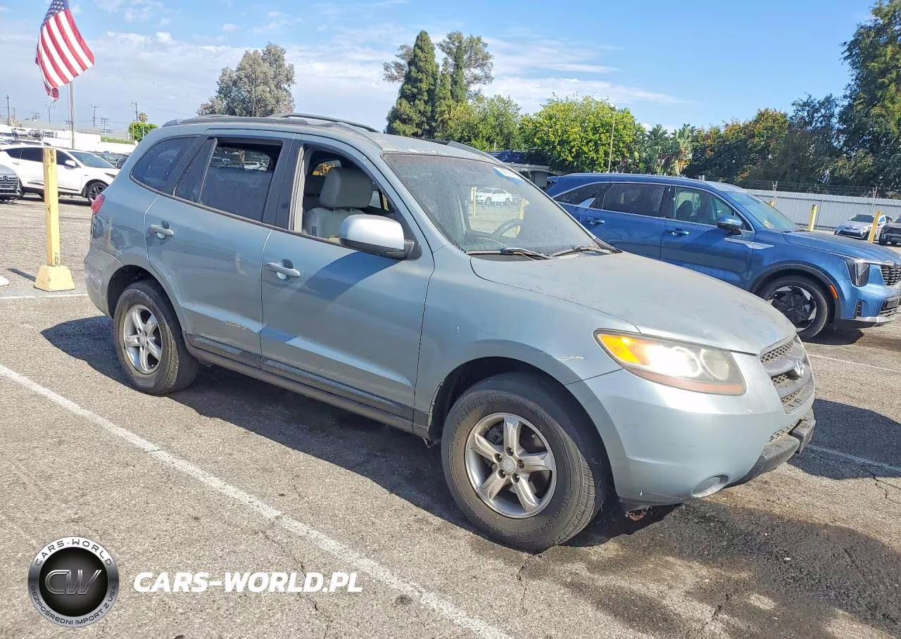 2007 Hyundai Santa Fe Gls VIN:5NMSG13D67H054986 - 4