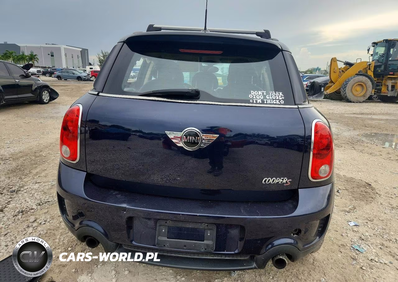 2012 Mini Cooper S Countryman VIN:WMWZC3C53CWL87276 - 6