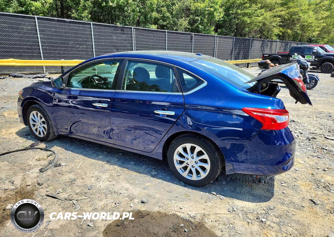 2019 Nissan Sentra Sv VIN:3N1AB7AP9KY425229 - 2