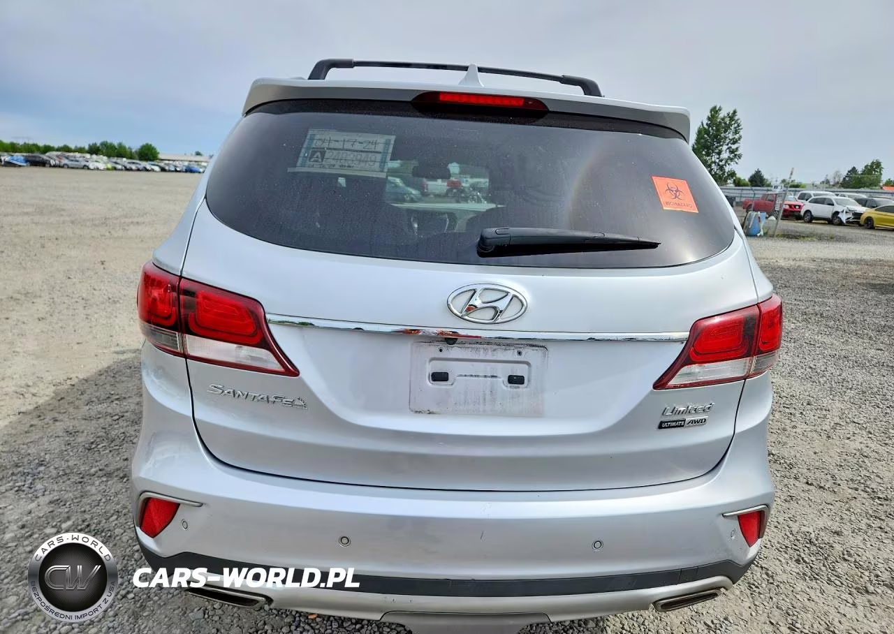 2017 Hyundai Santa Fe Limited Ultimate VIN:KM8SRDHF0HU216624 - 6