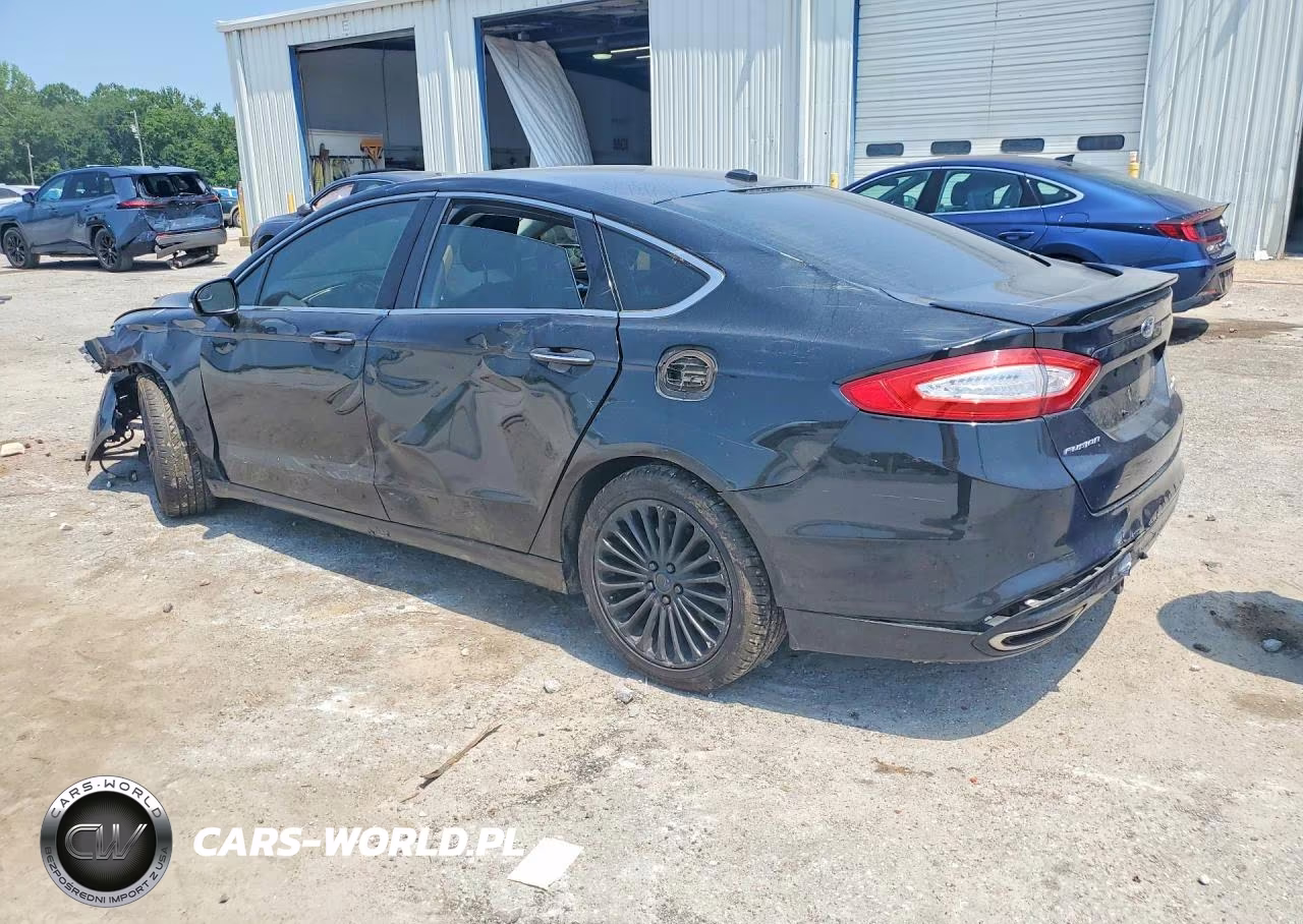 2014 Ford Fusion Titanium VIN:3FA6P0K9XER208434 - 2