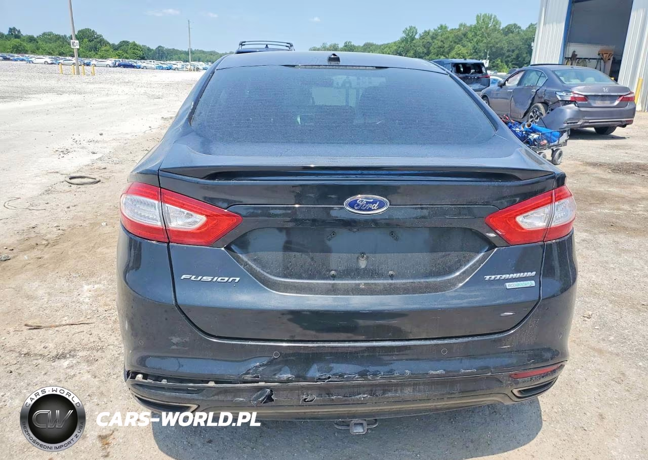 2014 Ford Fusion Titanium VIN:3FA6P0K9XER208434 - 6