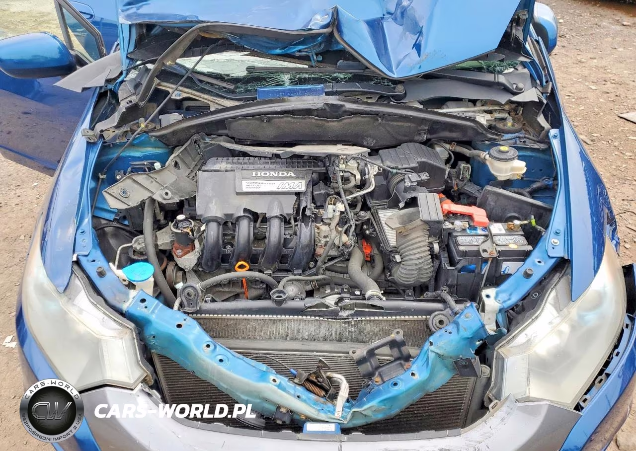 2011 Honda Insight Lx VIN:JHMZE2H55BS004717 - 11