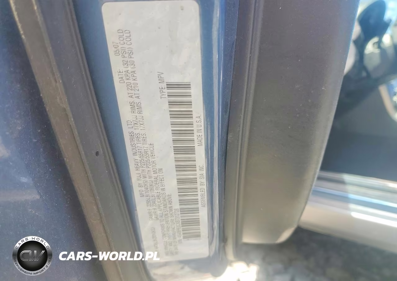 2008 Subaru Outback 2.5I VIN:4S4BP61CX87312728 - 12
