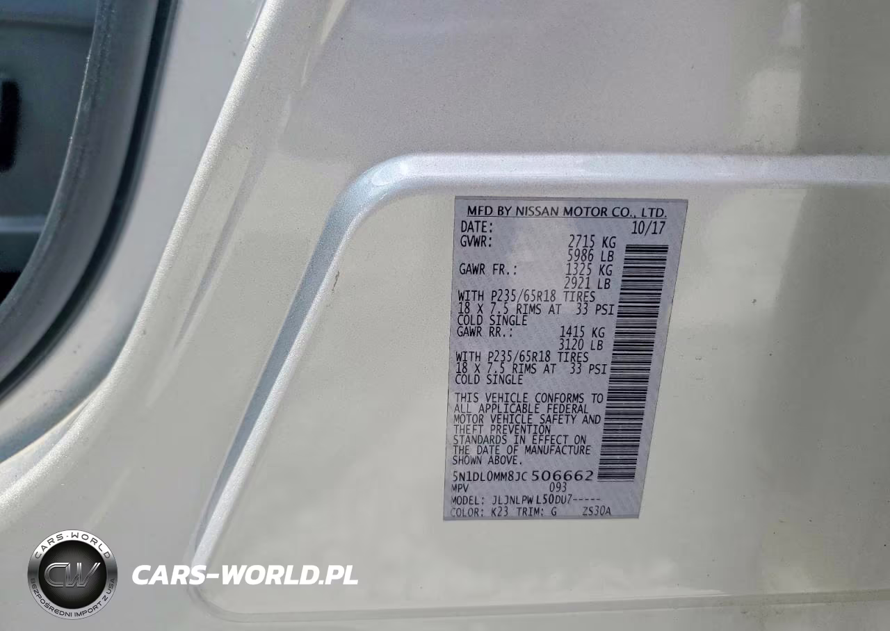2018 Infiniti Qx60 Base VIN:5N1DL0MM8JC506662 - 13