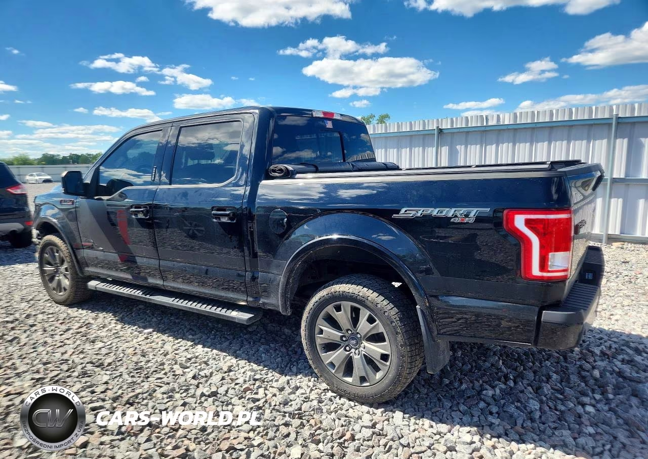 2016 Ford F150 Supercrew VIN:1FTEW1EG2GFC15712 - 2