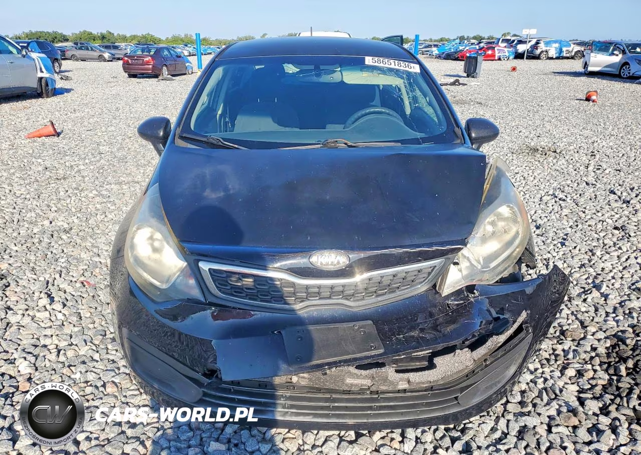 2012 Kia Rio Ex VIN:KNADN4A30C6075704 - 5