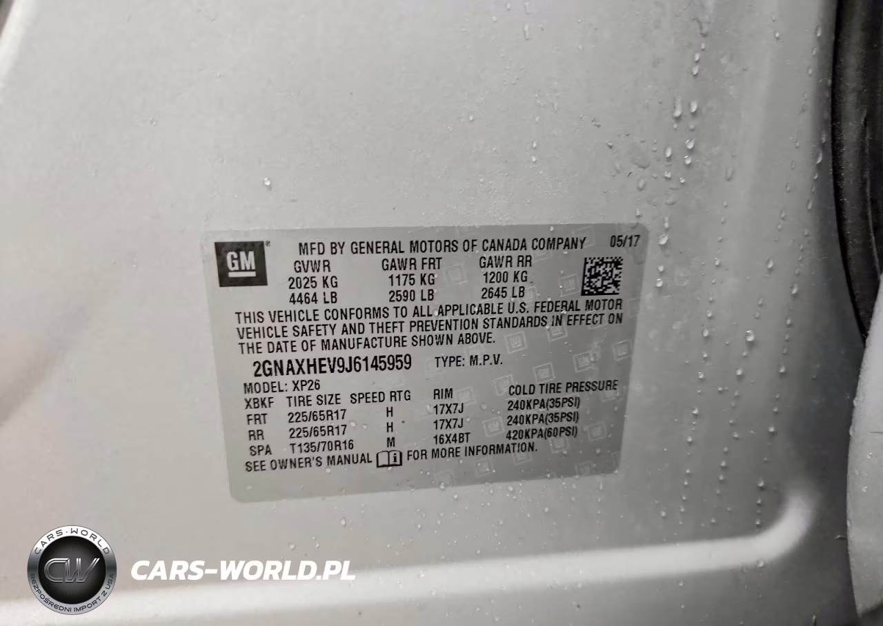 2018 Chevrolet Equinox Ls VIN:2GNAXHEV9J6145959 - 13
