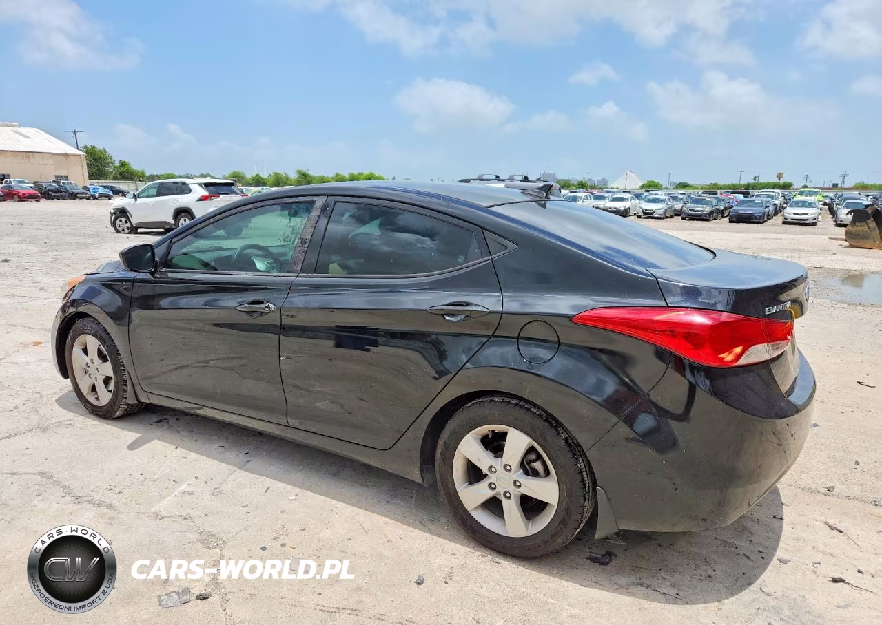 2013 Hyundai Elantra Gls VIN:5NPDH4AE9DH395073 - 2