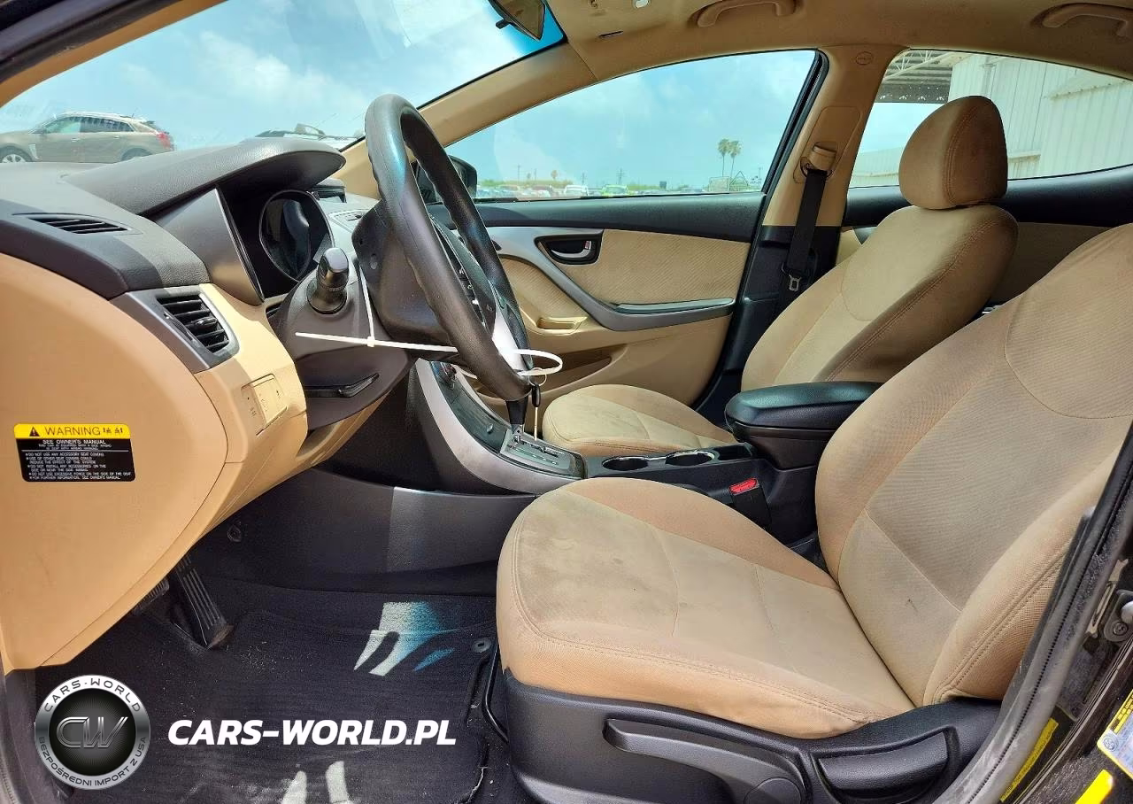 2013 Hyundai Elantra Gls VIN:5NPDH4AE9DH395073 - 7