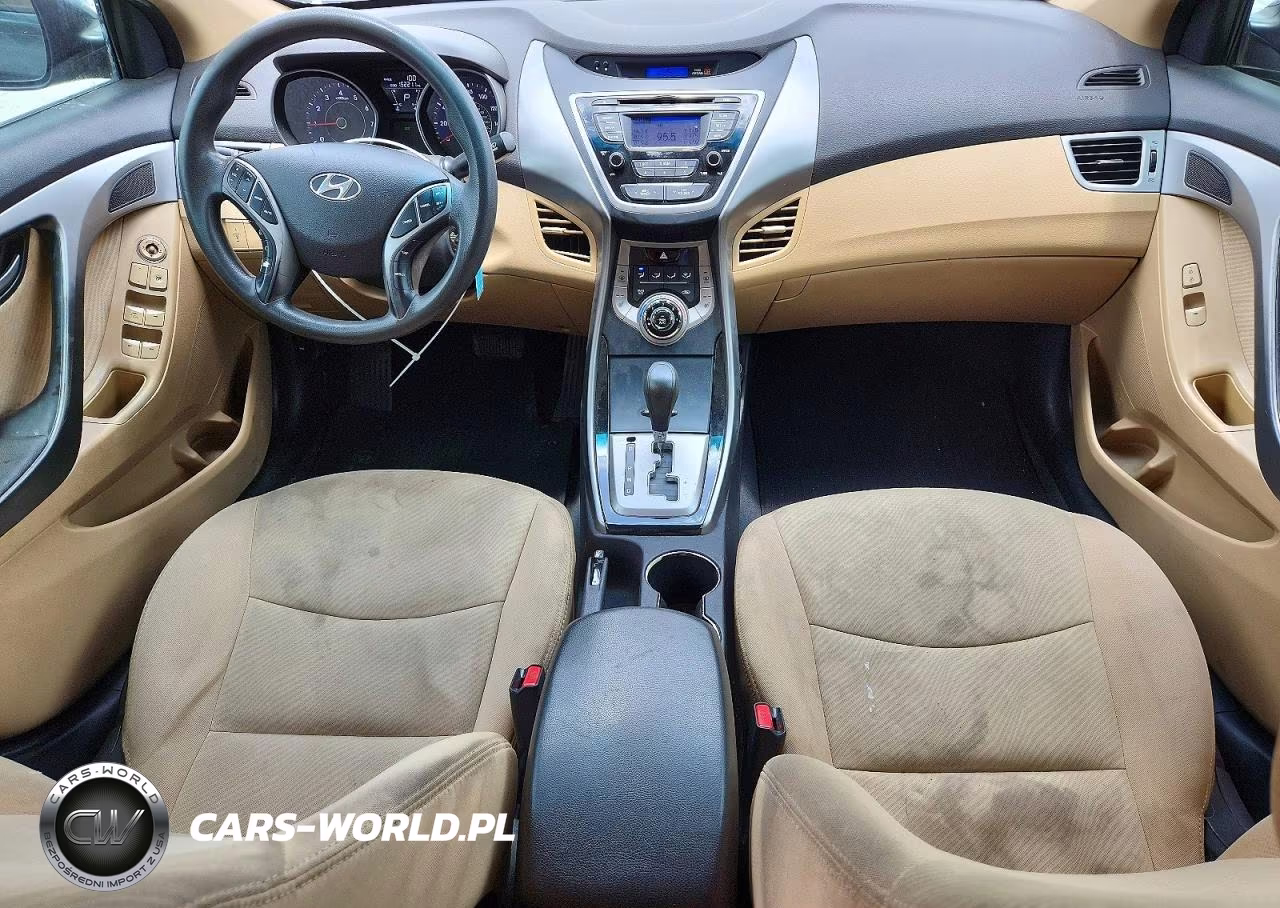 2013 Hyundai Elantra Gls VIN:5NPDH4AE9DH395073 - 8